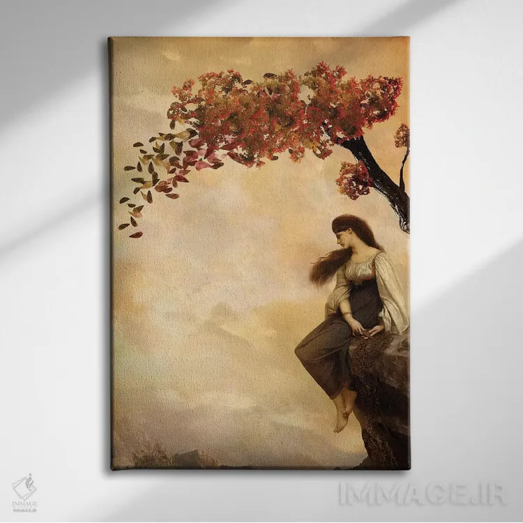 تابلو دکوراتیو افول سنت ها اثر دیوگو وریسی مو - نمای روبهرو روی دیوار