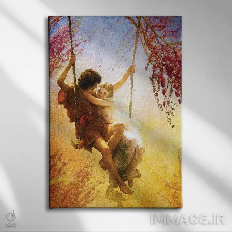 تابلو دکوراتیو بهار عشق ما اثر دیوگو وریسی مو - نمای روبهرو روی دیوار