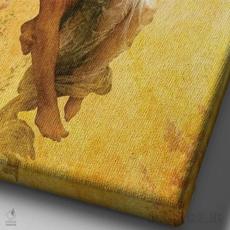 تابلو دکوراتیو بهار عشق ما اثر دیوگو وریسی مو - نمای نزدیک بافت بوم