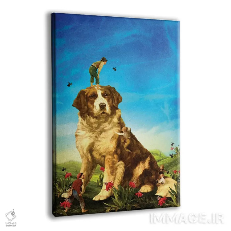 تابلو دکوراتیو غول نگهبان ما اثر دیوگو وریسی مو - نمای پرسپکتیو محصول