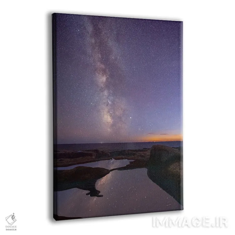 تابلو دکوراتیو راه شیری در مین اثر دیوید گارباورر - نمای پرسپکتیو محصول