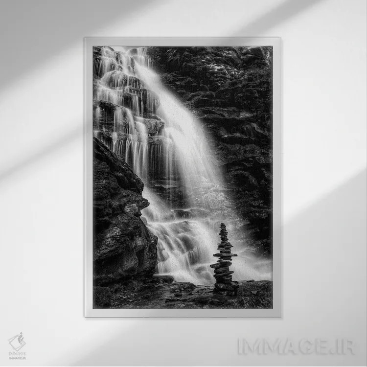 تابلو دکوراتیو نگهبان پاییز ۲ اثر دیوید گارباورر - نمای قابدار سفید
