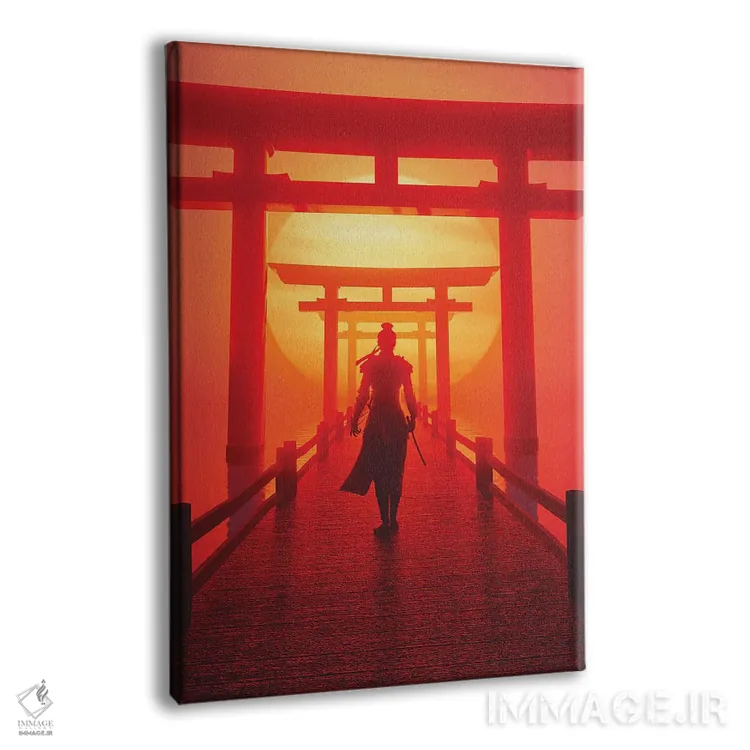 تابلو دکوراتیو در آستانه دروازه ها اثر داوانش آتری - نمای پرسپکتیو محصول