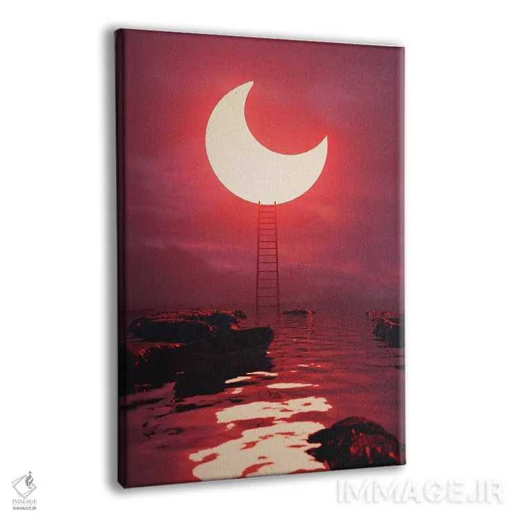 تابلو دکوراتیو نوری نو اثر داوانش آتری - نمای پرسپکتیو محصول