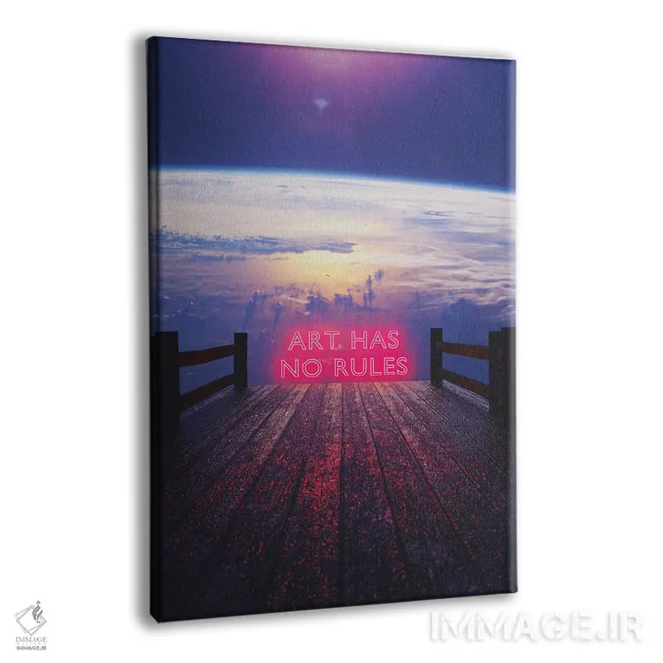 تابلو دکوراتیو دستاورد اثر داوانش آتری - نمای پرسپکتیو محصول