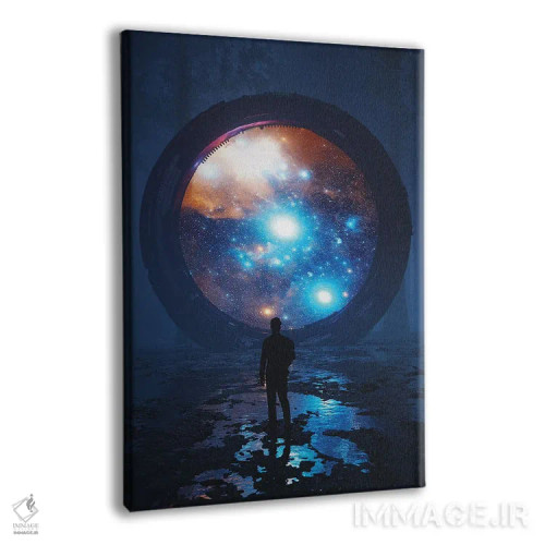 تابلو دکوراتیو فرود اضطراری اثر داوانش آتری - نمای پرسپکتیو محصول