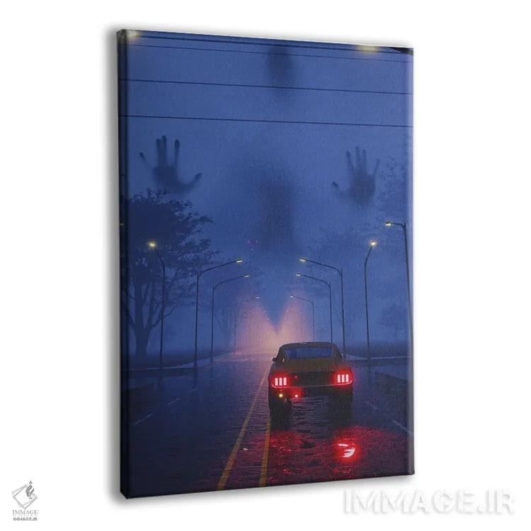 تابلو دکوراتیو مقصد نهایی اثر داوانش آتری - نمای پرسپکتیو محصول