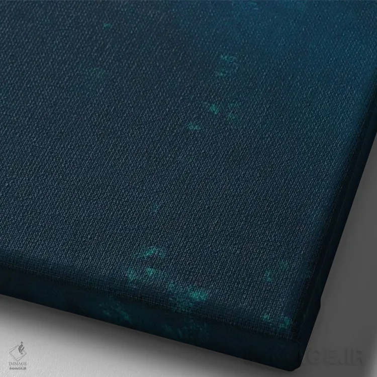 تابلو دکوراتیو پرواز کن اثر داوانش آتری - نمای نزدیک بافت بوم