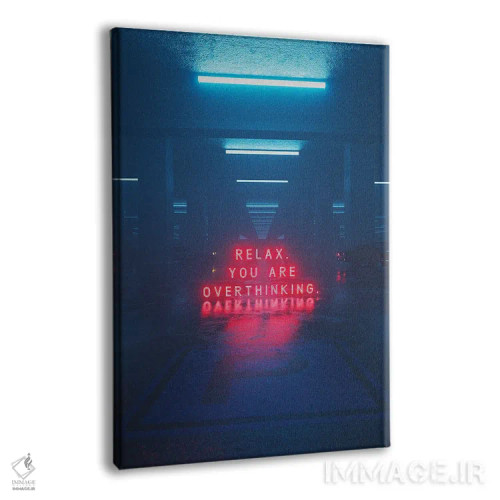 تابلو دکوراتیو ذهن بی قرار اثر داوانش آتری - نمای پرسپکتیو محصول