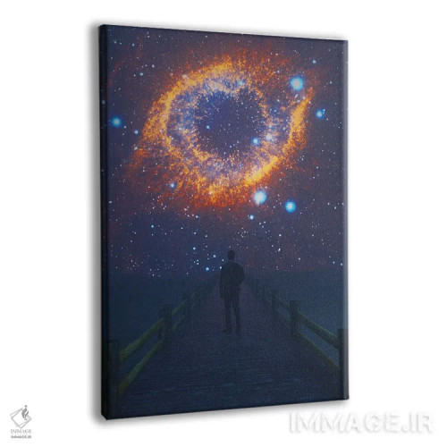 تابلو دکوراتیو چشم اثر داوانش آتری - نمای پرسپکتیو محصول