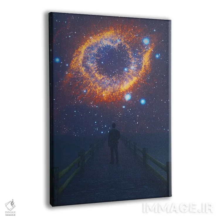 تابلو دکوراتیو چشم اثر داوانش آتری - نمای پرسپکتیو محصول