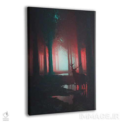 تابلو دکوراتیو وحشی اثر داوانش آتری - نمای پرسپکتیو محصول