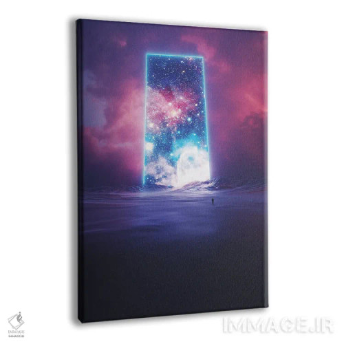 تابلو دکوراتیو در میان طوفان اثر داوانش آتری - نمای پرسپکتیو محصول