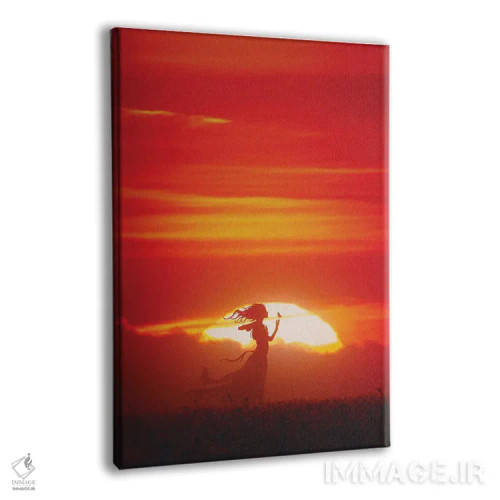 تابلو مینیمال گم شده در رویا اثر داوانش آتری - نمای پرسپکتیو محصول