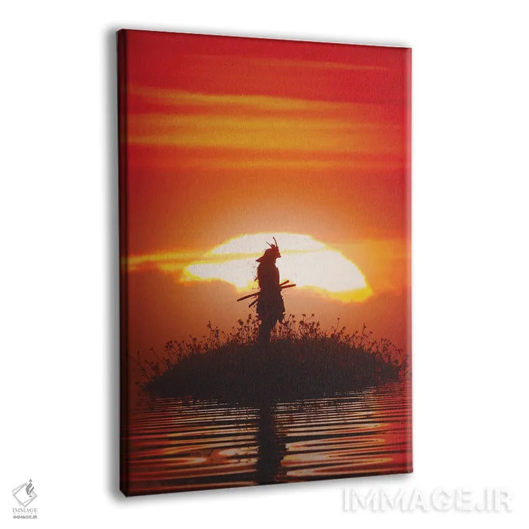 تابلو مینیمال پس از آخرین نفس اثر داوانش آتری - نمای پرسپکتیو محصول