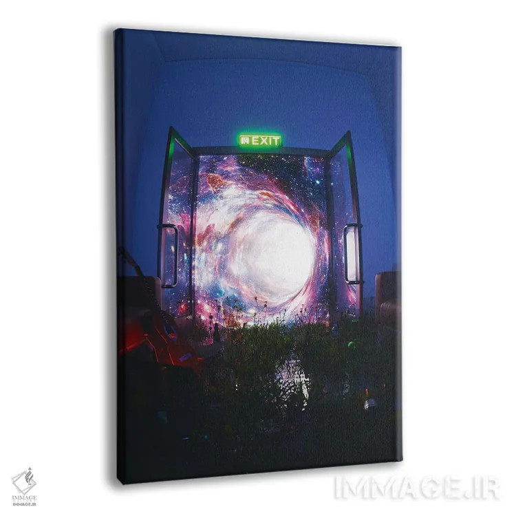 تابلو دکوراتیو رویاهای چشم باز اثر داوانش آتری - نمای پرسپکتیو محصول