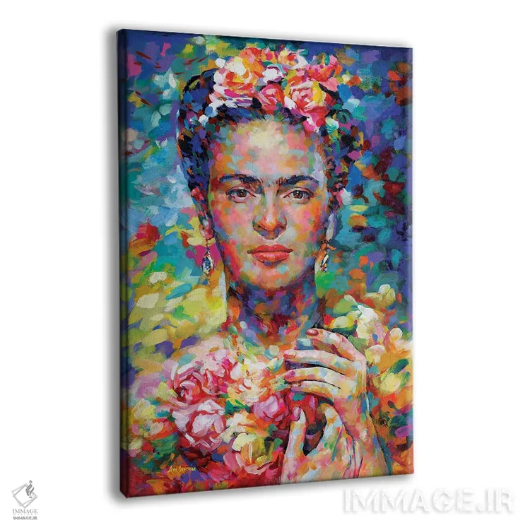 تابلو دکوراتیو فریدا اثر لئون دوونیس - نمای پرسپکتیو محصول