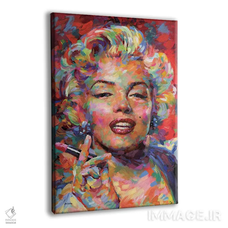 تابلو دکوراتیو مرلین مونرو اثر لئون دوونیس - نمای پرسپکتیو محصول