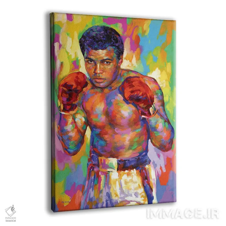 تابلو دکوراتیو علی اثر لئون دوونیس - نمای پرسپکتیو محصول