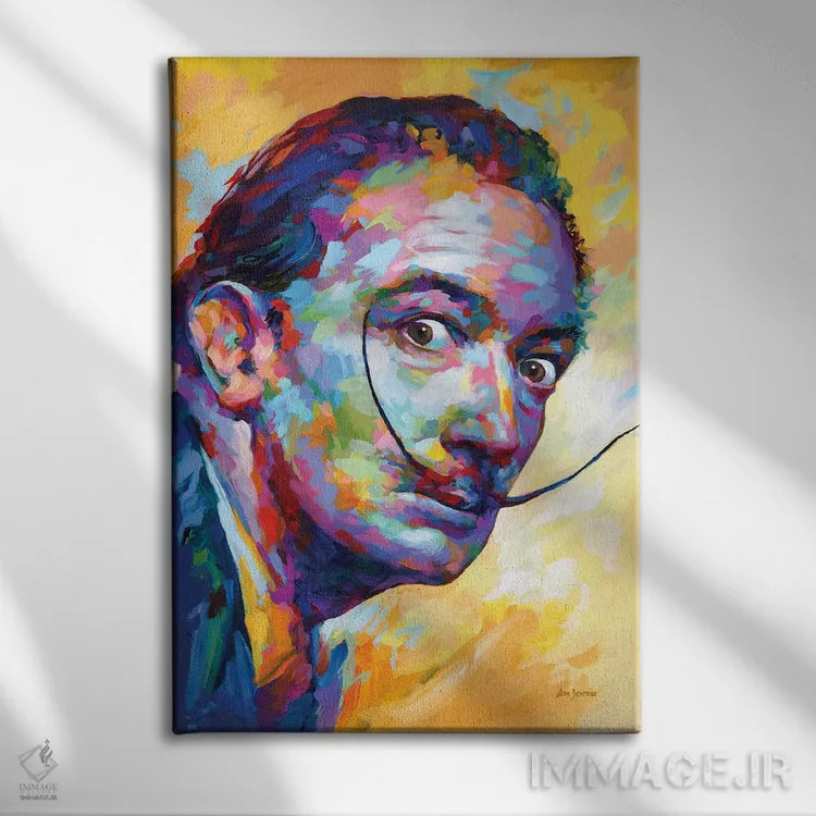 تابلو دکوراتیو دالی اثر لئون دوونیس - نمای روبهرو روی دیوار