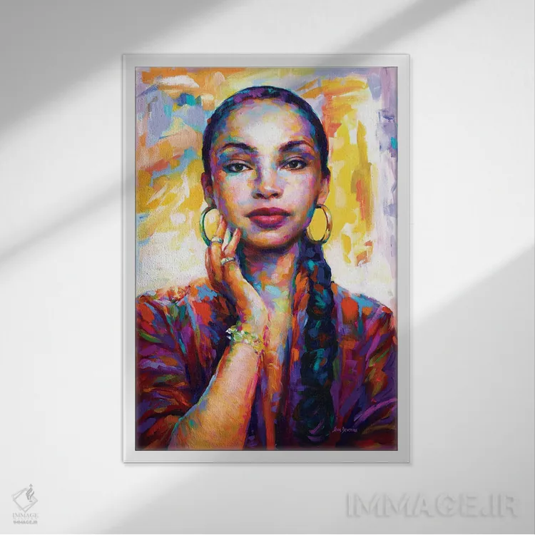 تابلو دکوراتیو عشقی معمولی نیست اثر لئون دوونیس - نمای قابدار سفید