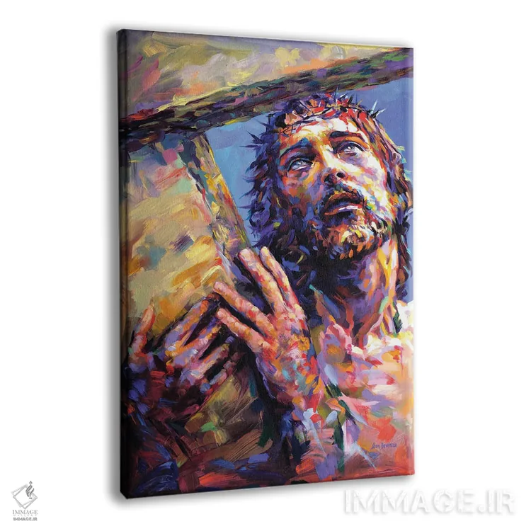 تابلو دکوراتیو عیسی مسیح ۳ اثر لئون دوونیس - نمای پرسپکتیو محصول