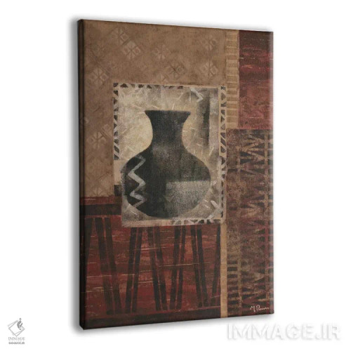 تابلو دکوراتیو احیای آثار باستانی ۱ اثر ماریا دونوان - نمای پرسپکتیو محصول