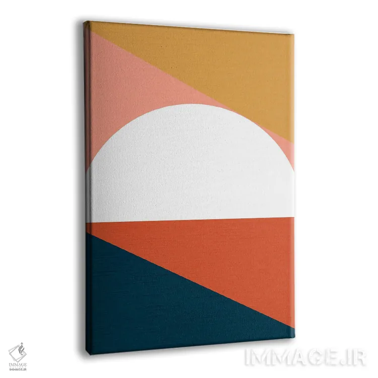 تابلو انتزاعی سی ینا مدرن میان قرن ۳ اثر دومینیک واری - نمای پرسپکتیو محصول