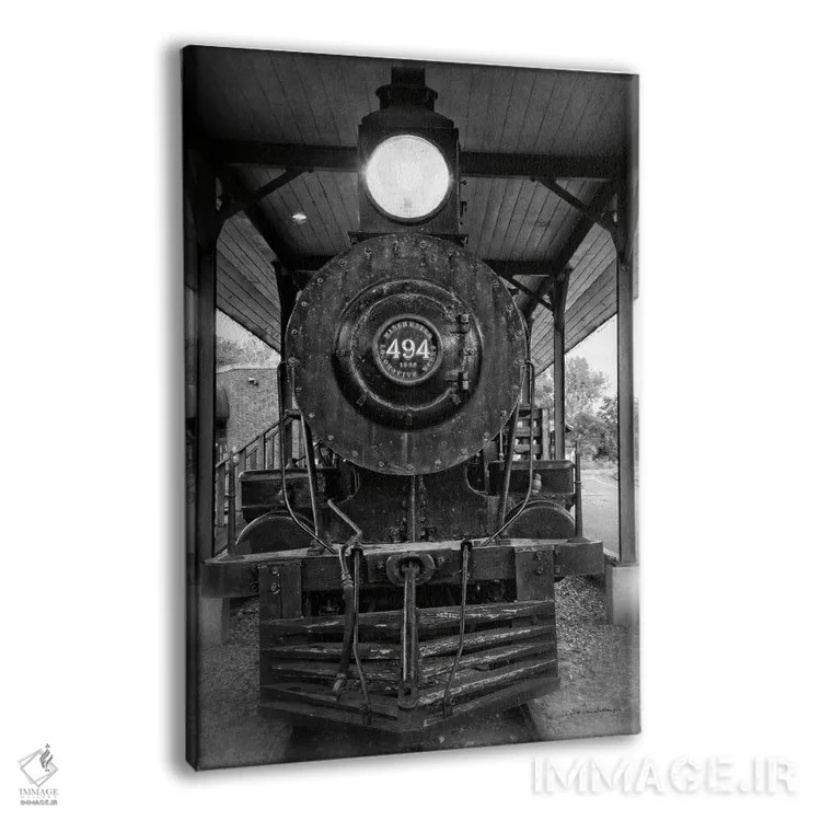 تابلو دکوراتیو قطار کلاسیک ۱ اثر دبرا ون سوارینجن - نمای پرسپکتیو محصول