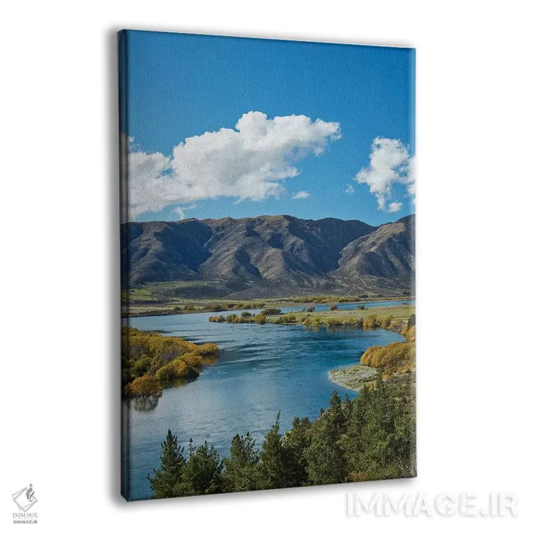 تابلو دکوراتیو خم ماهیگیران، دره وایتاکی، اوتاگو شمالی، جزیره جنوبی، نیوزیلن… اثر دیوید وال - نمای پرسپکتیو محصول