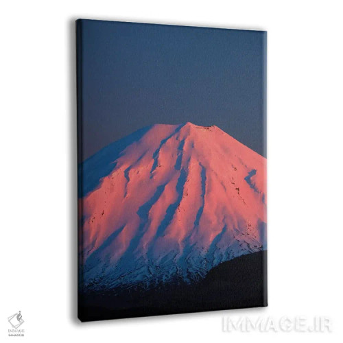تابلو دکوراتیو تابش آلپن گلو بر کوه نگائوروهوه در سپیده دم، پارک ملی تونگاری… اثر دیوید وال - نمای پرسپکتیو محصول