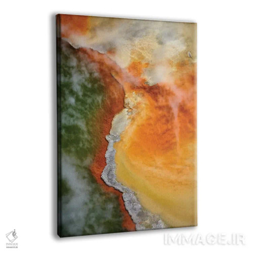 تابلو دکوراتیو حوض شامپاین و تابلوی هنرمندان، منطقه حرارتی وایوتاپو، نزدیک ر… اثر دیوید وال - نمای پرسپکتیو محصول