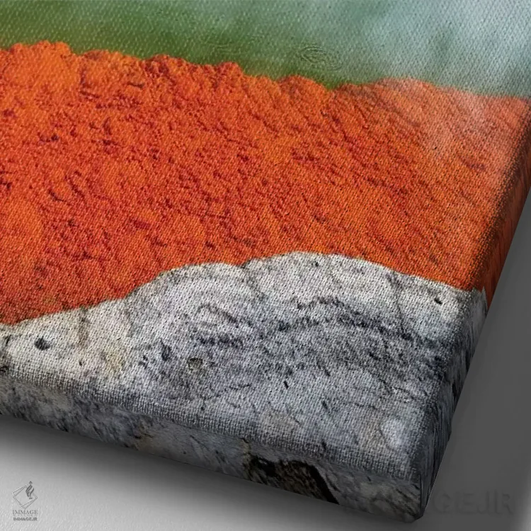 تابلو دکوراتیو حوض شامپاین، منطقه حرارتی وایوتاپو، نزدیک روتوروا، جزیره شمال… اثر دیوید وال - نمای نزدیک بافت بوم