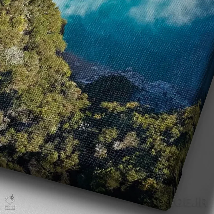 تابلو دکوراتیو دهانه جهنمی، دره آتشفشانی ویمنگو، نزدیک روتوروا، جزیره شمالی… اثر دیوید وال - نمای نزدیک بافت بوم