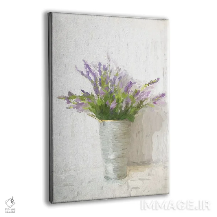 تابلو مدرن اسطوخودوس بر زمینه سفید اثر داگوود پورتفولیو - نمای پرسپکتیو محصول