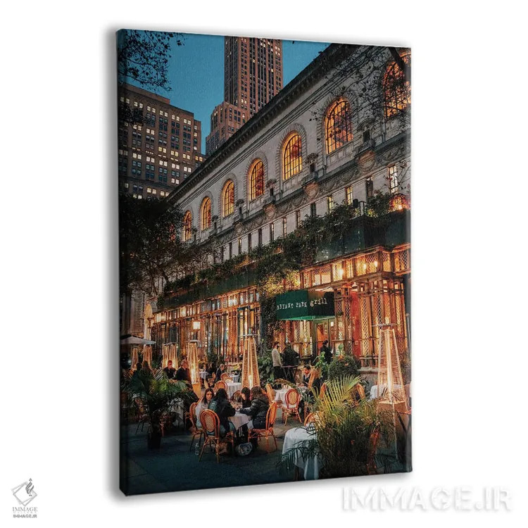 تابلو دکوراتیو New York City,پارک برایانت، نیویورک سیتی اثر دیلان واکر - نمای پرسپکتیو محصول