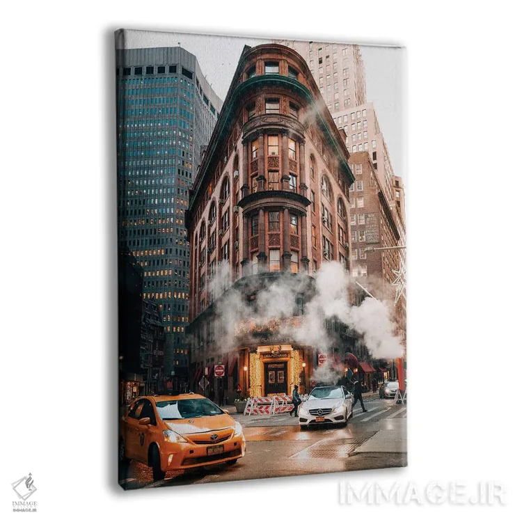 تابلو دکوراتیو یک لحظه کلاسیک نیویورکی اثر دیلان واکر - نمای پرسپکتیو محصول
