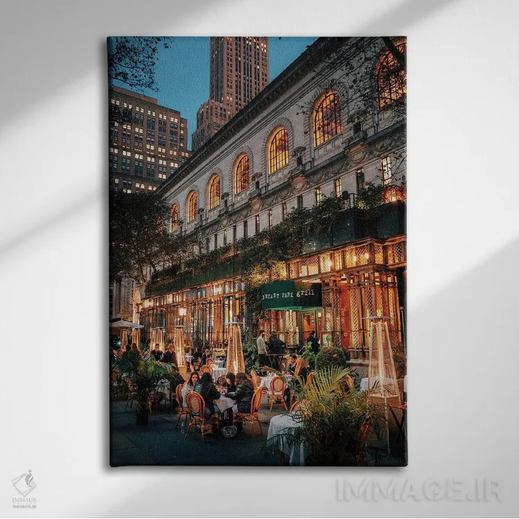 تابلو دکوراتیو New York City,پارک برایانت، نیویورک سیتی اثر دیلان واکر - نمای روبهرو روی دیوار