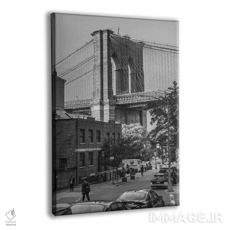 تابلو دکوراتیو روزهای دامبو اثر دیلان واکر - نمای پرسپکتیو محصول