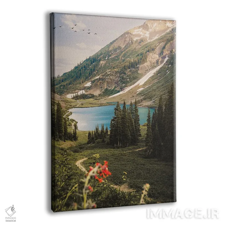 تابلو دکوراتیو Colorado,دریاچه زمرد، کلرادو اثر دیلان واکر - نمای پرسپکتیو محصول