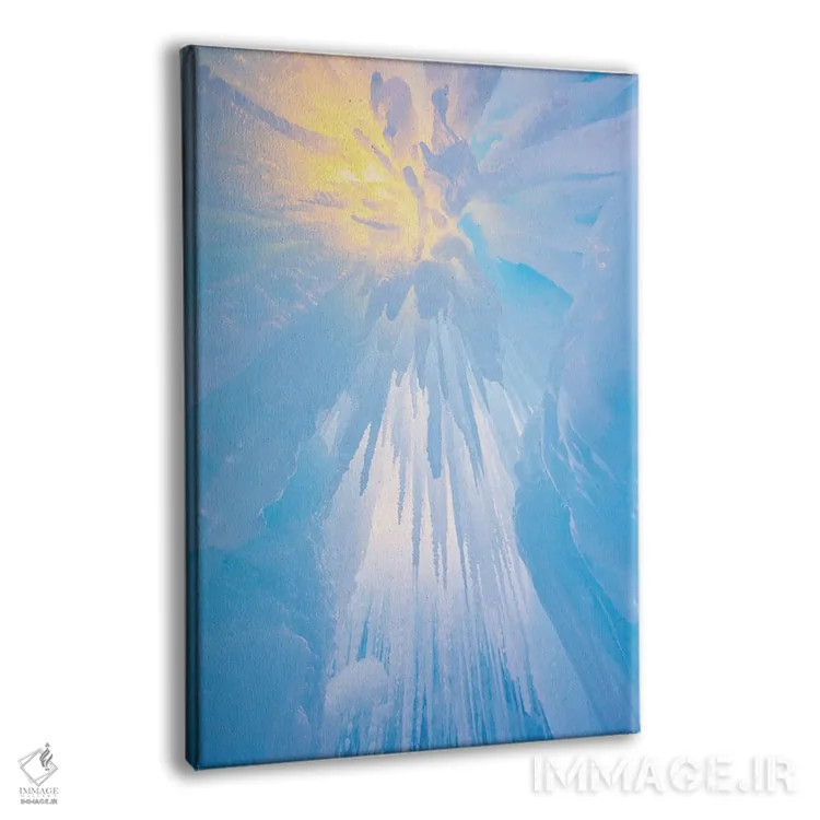 تابلو دکوراتیو یخین داغ اثر دارن وایت فوتوگرافی - نمای پرسپکتیو محصول