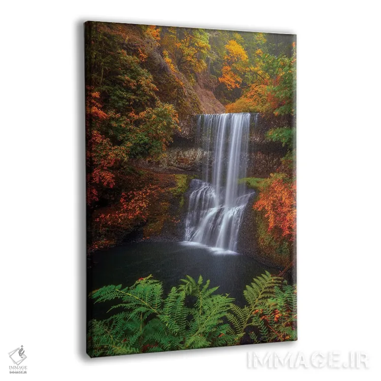 تابلو دکوراتیو محاصره شده در رنگ ها اثر دارن وایت فوتوگرافی - نمای پرسپکتیو محصول