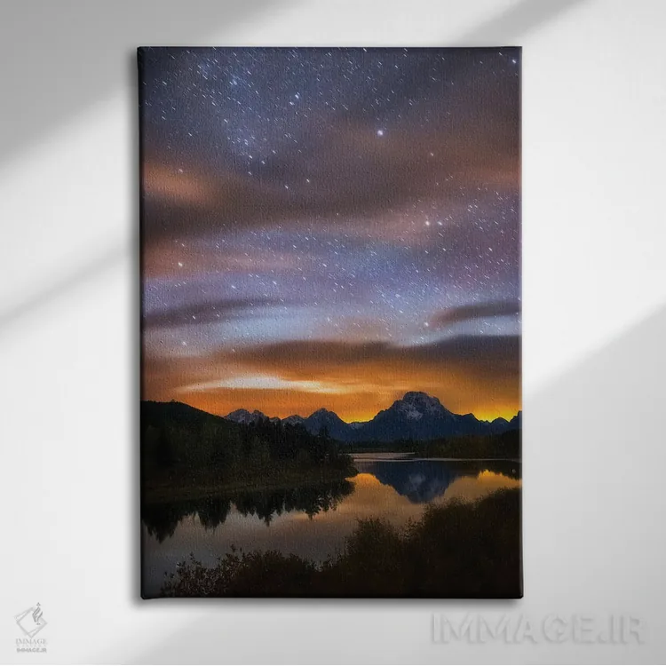 تابلو دکوراتیو رویای اکس بو اثر دارن وایت فوتوگرافی - نمای روبهرو روی دیوار