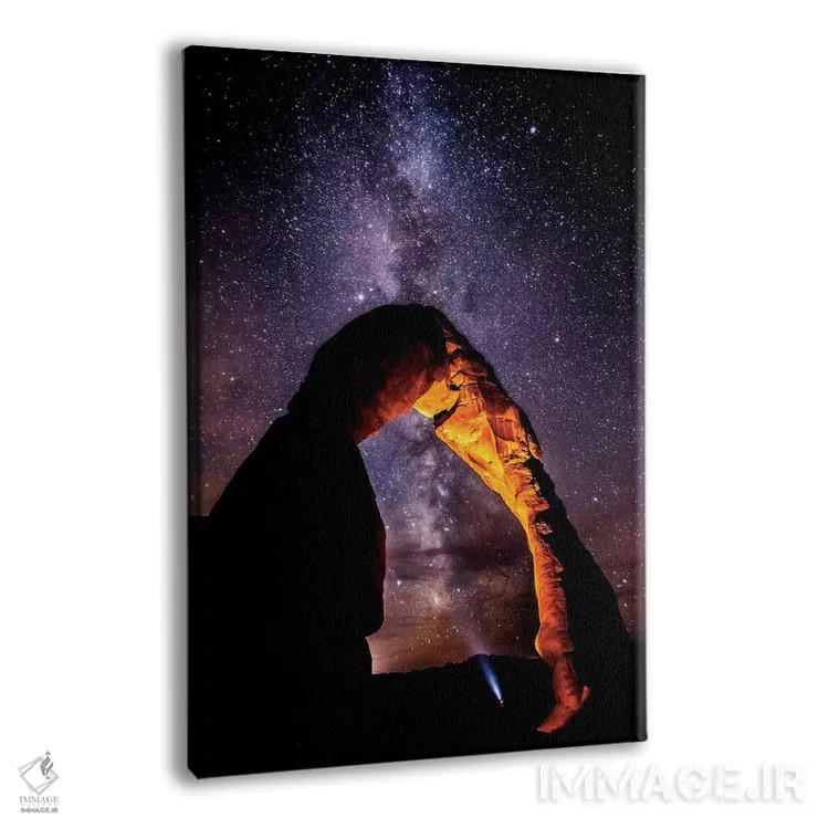 تابلو دکوراتیو اکتشاف گر راه شیری اثر دارن وایت فوتوگرافی - نمای پرسپکتیو محصول