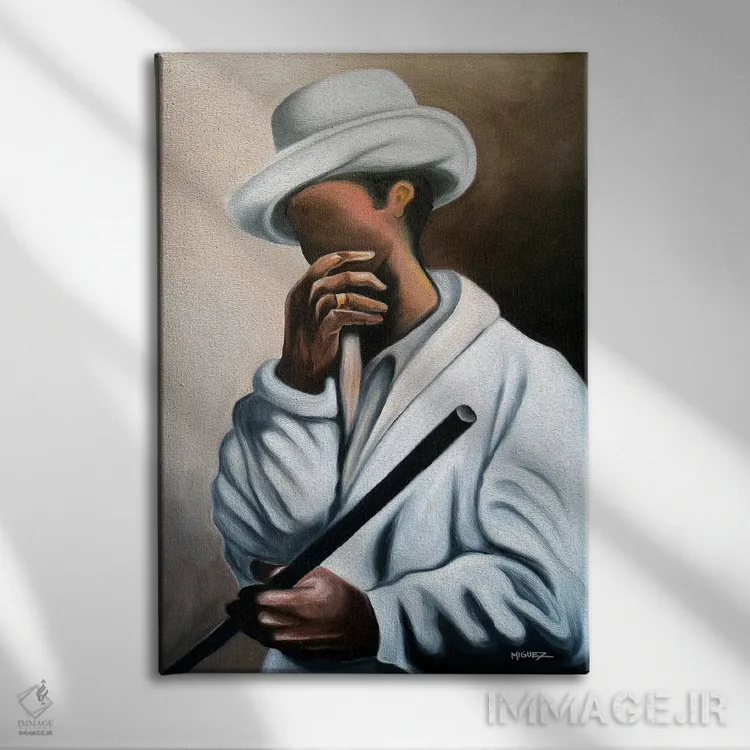 تابلو دکوراتیو بنی اثر دیکسی میگز - نمای روبهرو روی دیوار