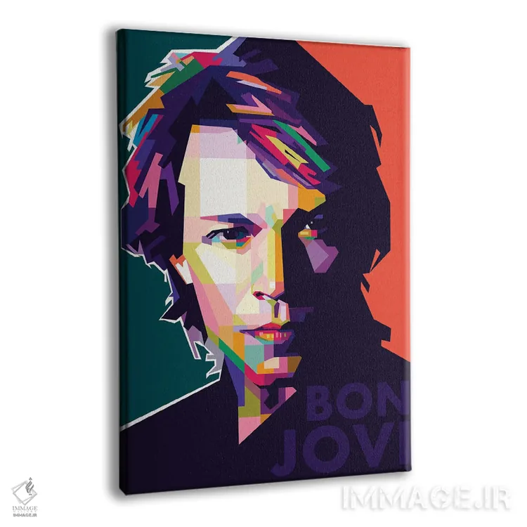 تابلو دکوراتیو بن جووی اثر دایات بانگای - نمای پرسپکتیو محصول