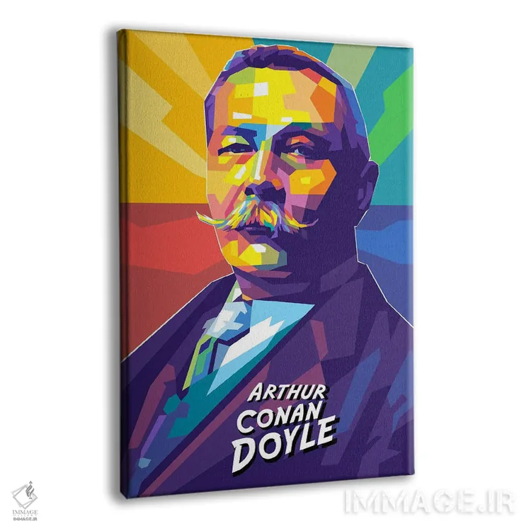 تابلو دکوراتیو آرتور کانن دویل اثر دایات بانگای - نمای پرسپکتیو محصول