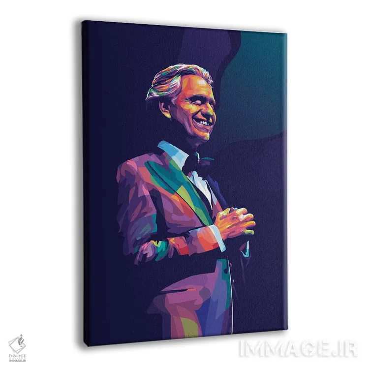 تابلو دکوراتیو آندره آ بوچلی اثر دایات بانگای - نمای پرسپکتیو محصول