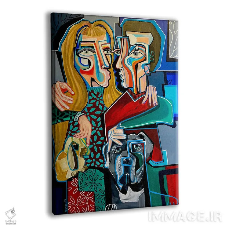 تابلو کلاسیک دو برابر با یک اثر دیلان گیل - نمای پرسپکتیو محصول