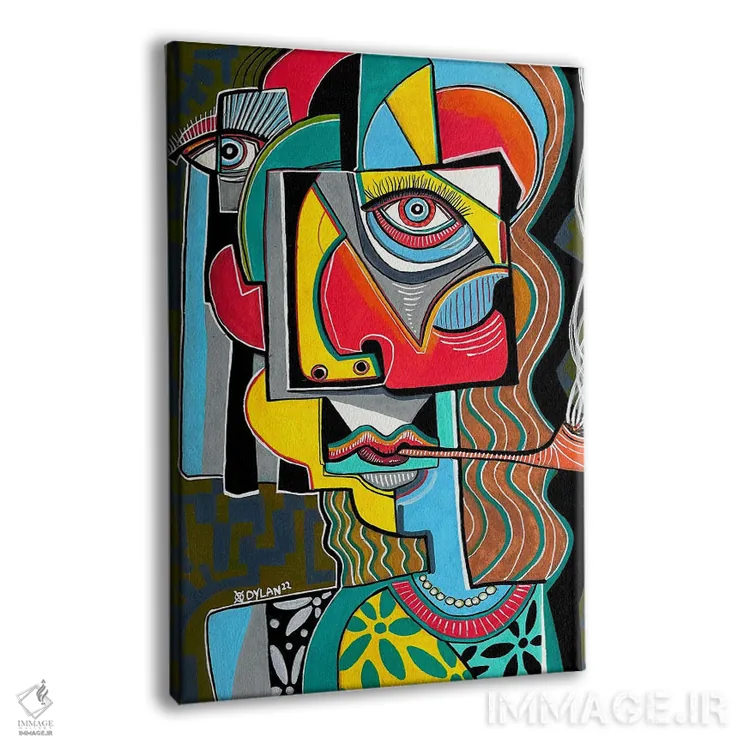 تابلو کلاسیک پیپ صلح اثر دیلان گیل - نمای پرسپکتیو محصول